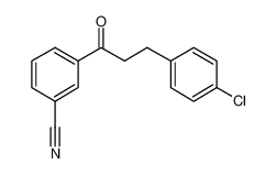 3-[3-(4-chlorophenyl)propanoyl]benzonitrile 898787-68-3