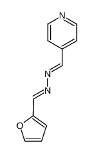 82736-92-3 spectrum, Furfural pyridine-4-carboxaldazine