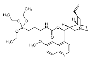 (9R)-6'-甲氧基辛可宁-9-基[3-(三乙氧基硅烷基)丙基]氨基甲酸酯