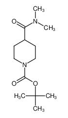 tert-butyl 4-(dimethylcarbamoyl)piperidine-1-carboxylate 254905-58-3