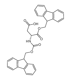 N-芴甲氧羰基-D-天冬氨酸 1-(9H-芴-9-基甲基)酯