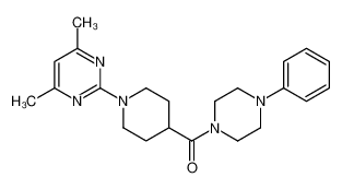 605623-25-4 structure, C22H29N5O