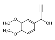 6953-67-9 spectrum, 1-(3,4-dimethoxyphenyl)prop-2-yn-1-ol