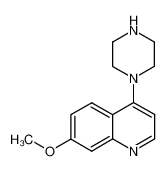 7-methoxy-4-piperazin-1-ylquinoline 4038-97-5