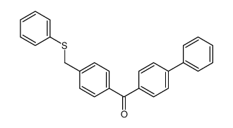 (4-phenylphenyl)-[4-(phenylsulfanylmethyl)phenyl]methanone 876301-47-2