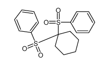 103979-48-2 [1-(benzenesulfonyl)cyclohexyl]sulfonylbenzene