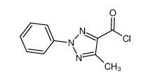 5-甲基-2-苯基-1,2,3-三唑-4-羰酰氯