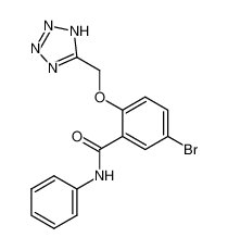 24028-43-1 structure, C15H12BrN5O2