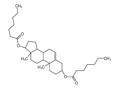 [(8R,9S,10R,13S,14S,17S)-17-heptanoyloxy-10,13-dimethyl-2,3,4,7,8,9,11,12,14,15,16,17-dodecahydro-1H-cyclopenta[a]phenanthren-3-yl] heptanoate