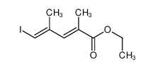 656232-70-1 ethyl 5-iodo-2,4-dimethylpenta-2,4-dienoate