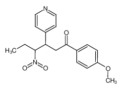 74362-05-3 spectrum, 4'-Methoxy-4-nitro-3-(4-pyridyl)hexanophenon