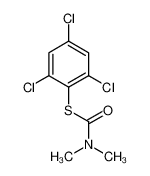 61268-34-6 structure, C9H8Cl3NOS