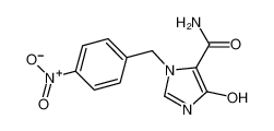 5-hydroxy-3-[(4-nitrophenyl)methyl]imidazole-4-carboxamide 82439-87-0