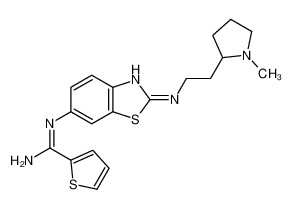 659743-09-6 structure, C19H23N5S2