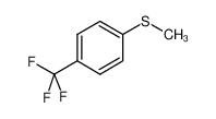 1-methylsulfanyl-4-(trifluoromethyl)benzene 329-14-6