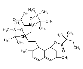 3,5-Bis(tert-butyldimethylsilyl) Simvastatin Hydroxy Acid 1094101-38-8