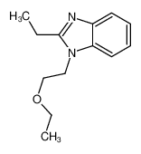 (9ci)-1-(2-乙氧基乙基)-2-乙基-1H-苯并咪唑