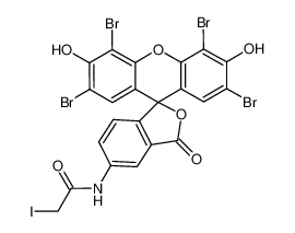 69414-31-9 structure, C22H10Br4INO6