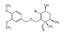 501369-35-3 (1S,4S,5R)-2-bromo-3-(3,4-dimethoxybenzyloxymethyl)-4,5-dimethyl-4-vinyl-cyclohex-2-enol