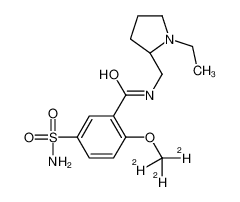 124020-27-5 structure, C15H20D3N3O4S