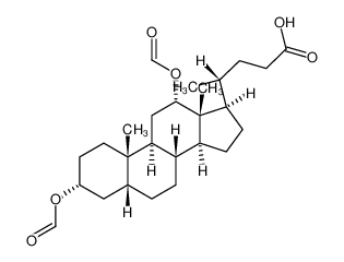 2287-93-6 spectrum, 4-(3,12-diformyloxy-10,13-dimethyl-2,3,4,5,6,7,8,9,11,12,14,15,16,17-tetradecahydro-1H-cyclopenta[a]phenanthren-17-yl)pentanoic acid