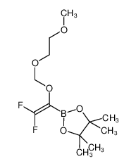 2-[2,2-Difluoro-1-(MEM)ethenyl]-boronic acid pinacol ester 1272412-65-3