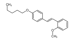 35135-43-4 1-methoxy-2-[2-(4-pentoxyphenyl)ethenyl]benzene