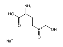 87292-14-6 structure, C5H11NNaO4P++
