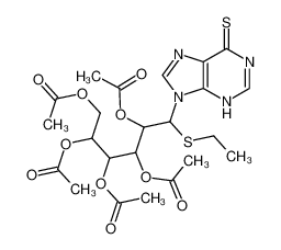 39011-61-5 structure, C23H30N4O10S2