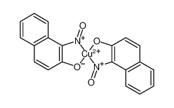 14462-70-5 structure, C20H12CuN2O4+++