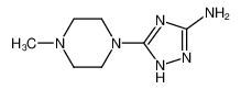5-(4-methylpiperazin-1-yl)-1H-1,2,4-triazol-3-amine 89292-91-1