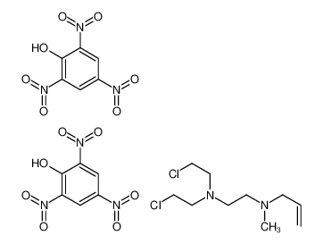 101468-24-0 structure, C22H26Cl2N8O14