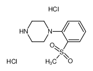 1-[2-(甲磺酰基)苯基]哌嗪盐酸盐