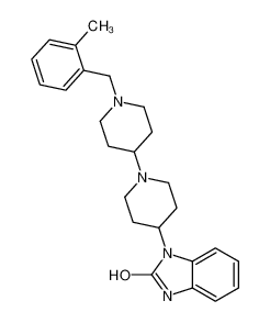 1,3-二氢-1-[1'-[(2-甲基苯基)甲基][1,4'-联哌啶]-4-基]-2H-苯并咪唑-2-酮