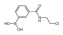 N-(2-Chloroethyl) 3-boronobenzamide 874288-12-7