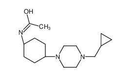 N-{trans-4-[4-(Cyclopropylmethyl)-1-piperazinyl]cyclohexyl}acetam ide 882660-40-4