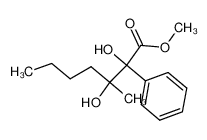 104865-62-5 methyl 2-phenyl-2,3-dihydroxy-3-methylheptanoate