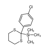 254973-56-3 structure, C13H19ClS2Si