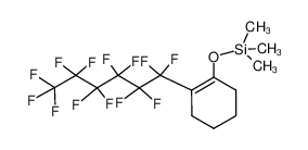 132091-44-2 2-Perfluorohexyl-1-trimethylsiloxy-1-cyclohexene