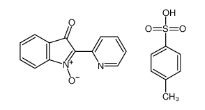 PIT,2-(2-Pyridinyl)-(3H)-indol-3-one-1-oxide4-methylbenzenesulfonate 56583-49-4