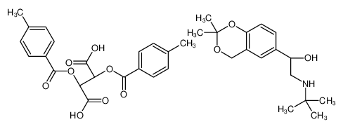 1,3-O-Isopropylidene (R)-Albuterol (2S,3S)-Di-O-toluoyl Tartrate Salt 238762-33-9