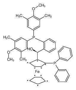 (S)-(-)-[(S)-2-二苯基膦基二茂铁][2-二(3,5-二甲基-4-甲氧基苯基)膦基苯基]甲醇