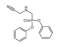 65007-28-5 2-(diphenoxyphosphorylmethylamino)acetonitrile