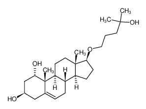 106351-04-6 spectrum, (1S,3R,8S,9S,10R,13S,14S,17S)-17-((4-hydroxy-4-methylpentyl)oxy)-10,13-dimethyl-2,3,4,7,8,9,10,11,12,13,14,15,16,17-tetradecahydro-1H-cyclopenta[a]phenanthrene-1,3-diol