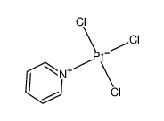 45786-00-3 structure, C5H5Cl3NPt+