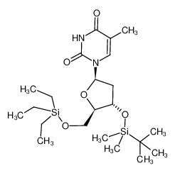 912293-98-2 3'-O-tert-butyldimethylsilyl-5'-O-triethylsilylthymidine