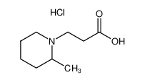 3-(2-甲基哌啶-1-基)丙酸盐酸盐