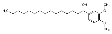 100486-23-5 spectrum, 1-(3,4-dimethoxyphenyl)pentadecan-1-ol