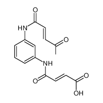 (Z)-4-[3-[[(Z)-3-carboxyprop-2-enoyl]amino]anilino]-4-oxobut-2-enoic acid 13161-99-4