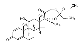 (11beta,16beta)-17,21-[(1-乙氧基丙基亚基)二(氧基)]-9-氟-11-羟基-16-甲基孕甾-1,4-二烯-3,20-二酮